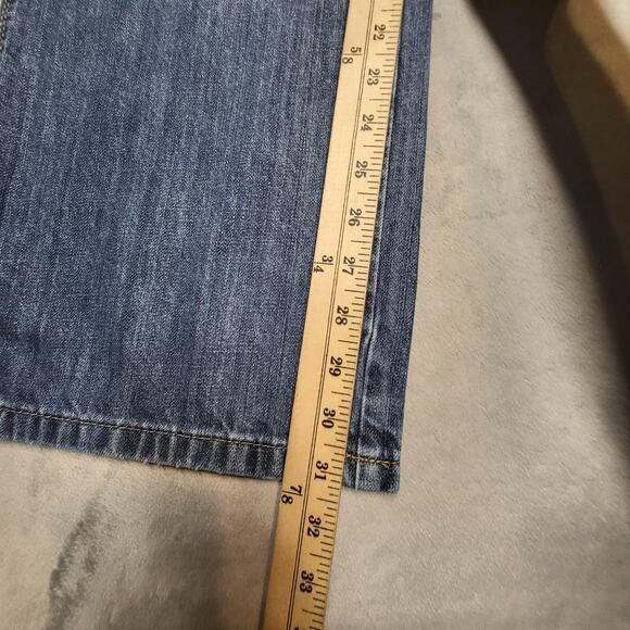 Old Navy Jeans Mens 36x31 Blue Loose Painter Carpenter Workwear Denim Utility - Picture 6 of 9